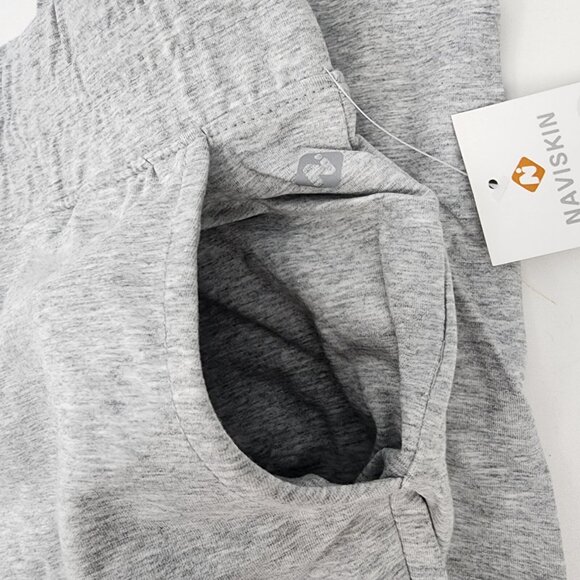 New NAVISKIN Women XL Sweatpants Cotton Joggers Pants Drawstring Waist w/Pocket - Picture 5 of 9